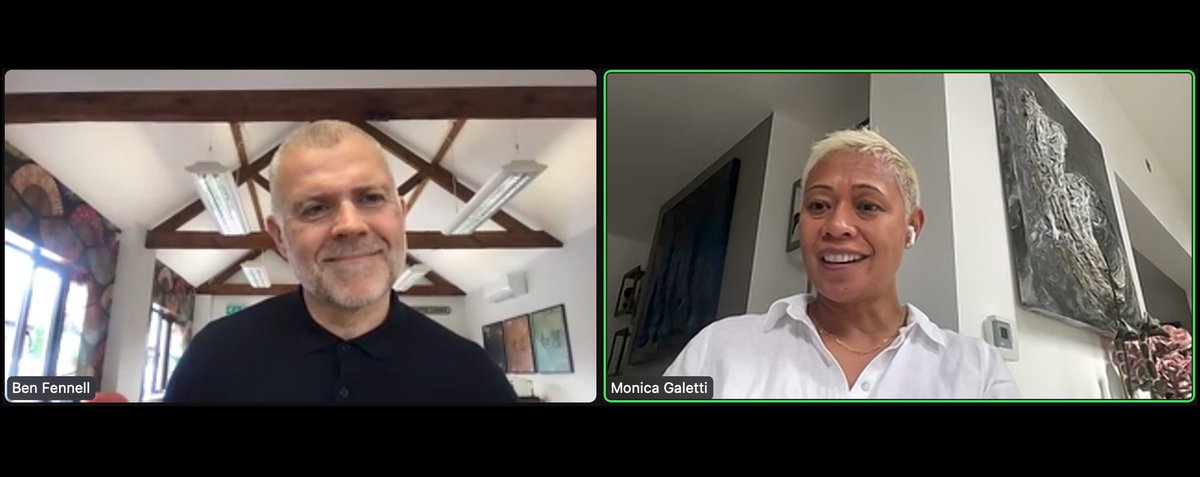 It’s always such a thrill to welcome a new speaker onto the roster. Last week was our first interview with the fantastic #monicagaletti chef, author, presenter and owner of restaurant, Mere. Monica spoke so powerfully about leadership, apprenticeship, empowerment and ownership.