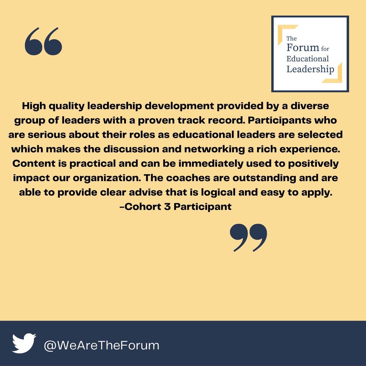 The Forum was created to give you the tactical tools and mindset to navigate your pathway to the top of districts and states. We offer you individualized supports and coaching to land the top job! Are you ready? Apply here: forms.gle/VYjMVcBqftX9qK…