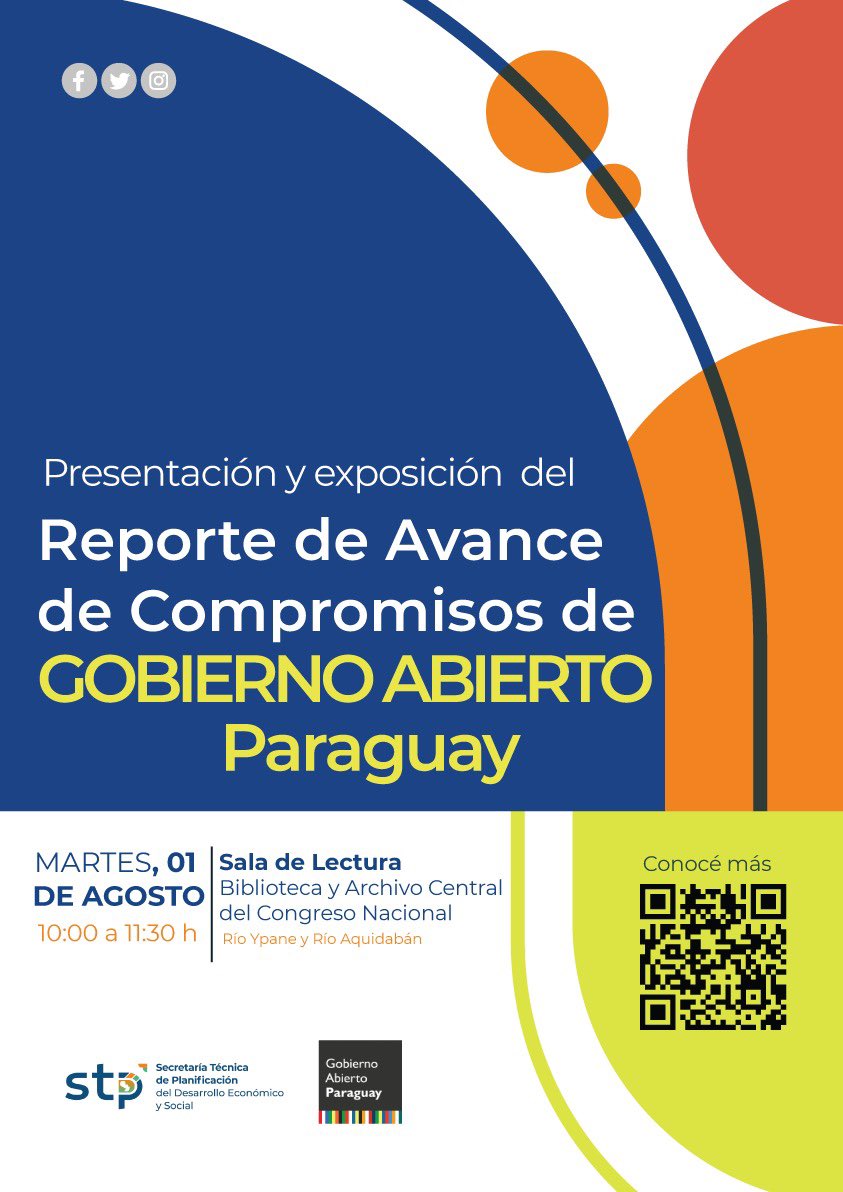 ¡No te olvides! 🤗

Hoy a las 10:00 nos encontramos en la Sala de Lectura de la <a href="/baccnpy/">BCN Augusto Roa Bastos</a> para conocer el avance de los compromisos del 5to. PAGA 👇🏼