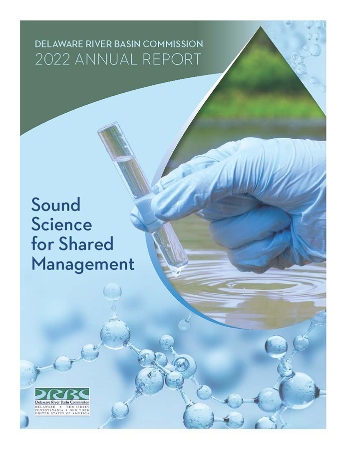 DRBC1961's tweet photo. The DRBC has published its 2022 Annual Report. Read it at https://t.co/i5RuwvxVE5. While there, you can check out all our reports dating back to 1963 &amp; get a detailed history of the DRBC &amp; its programs to manage, protect &amp; improve the #DelawareRiver Basin's water resources. https://t.co/Db7tEEf9Pt