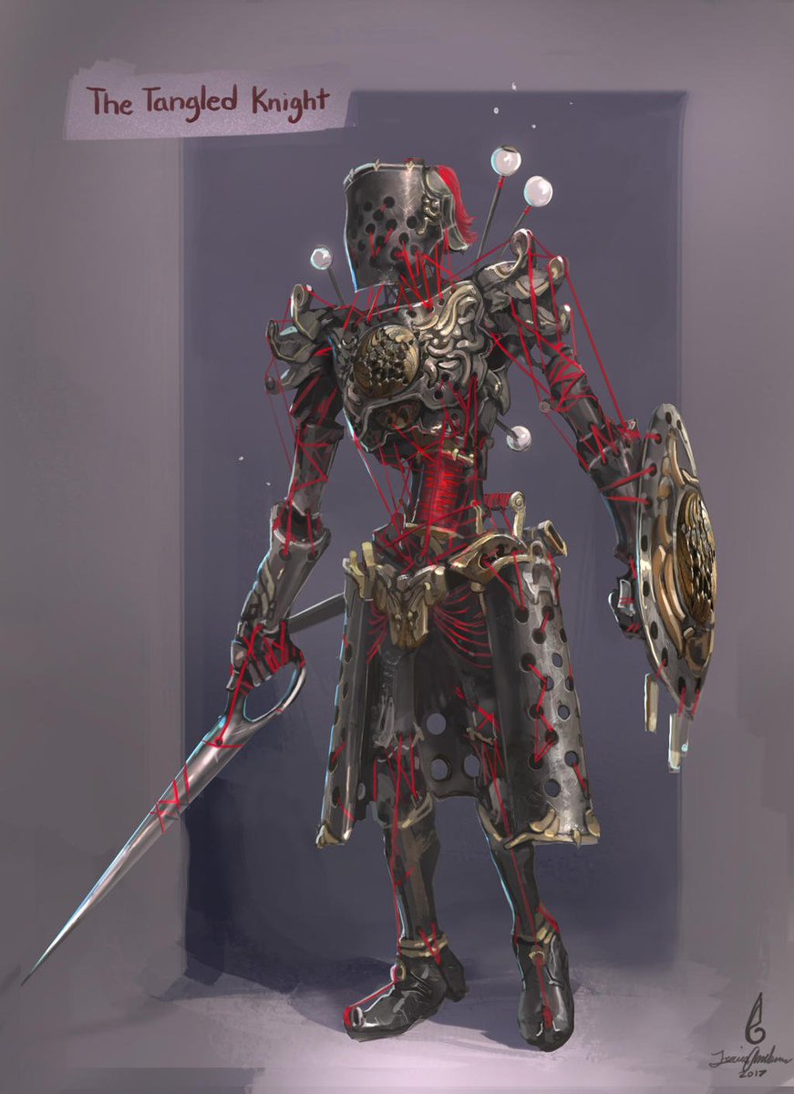SWANDSH7's tweet photo. @TravartAnderson Your String Folk are amazing!
My favorite is The Tangled Knight.
I can't wait to see what String thing you create next!
#deviantart #fantasyart https://t.co/cMygLEcBfy