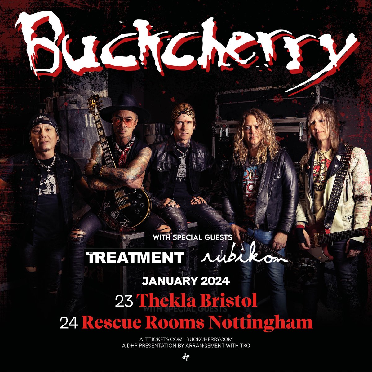 alt. tickets (@alttickets) on Twitter photo NEW/ Grammy-nominated hard rock band <a href="/Buckcherry/">Buckcherry</a> play shows at <a href="/theklabristol/">Thekla Bristol</a> and <a href="/rescuerooms/">Rescue Rooms</a> in January!
Tickets go on sale this Friday at 10am, set a reminder: bit.ly/3ODLygD NEW/ Grammy-nominated hard rock band <a href="/Buckcherry/">Buckcherry</a> play shows at <a href="/theklabristol/">Thekla Bristol</a> and <a href="/rescuerooms/">Rescue Rooms</a> in January!
Tickets go on sale this Friday at 10am, set a reminder: bit.ly/3ODLygD