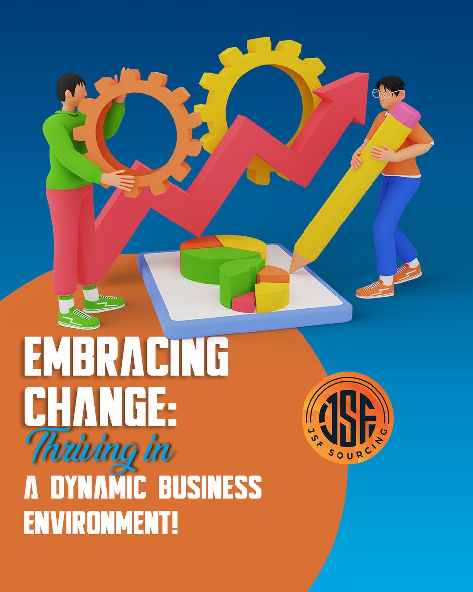 jsfsourcing's tweet photo. 🌟💼🔄 Change is the only constant in the ever-evolving business world. Embracing change is not only essential but also a catalyst for growth and innovation. 🌱🔍 https://t.co/taOiaj6Jyg