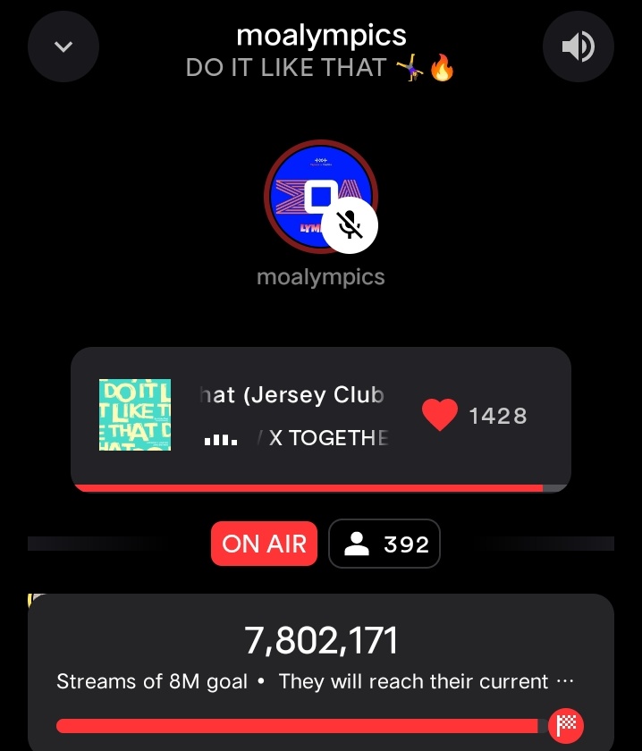 moa_lympics's tweet photo. 📣Let's reach 7.9M STREAMS OVERNIGHT, MOA❗
✨Come on, let's make this happen💃
🔓7.8M STREAMS🥂
🎯8M STREAMS
🖇️https://t.co/KifvIY4YqR
#TOMORROW_X_TOGETHER
#DoItLikeThat #StreamItLikeThat https://t.co/H2X7wva3B9