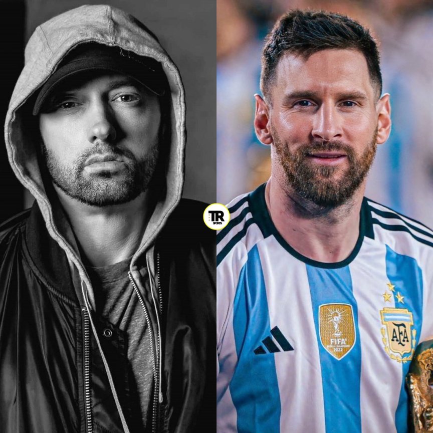 🗣️ Eminem: “I only know one footballer: Leo Messi.”