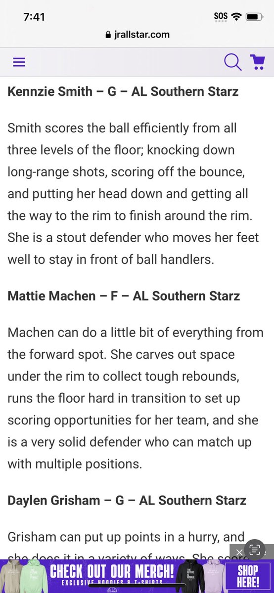 player evaluation from Orlando Splash