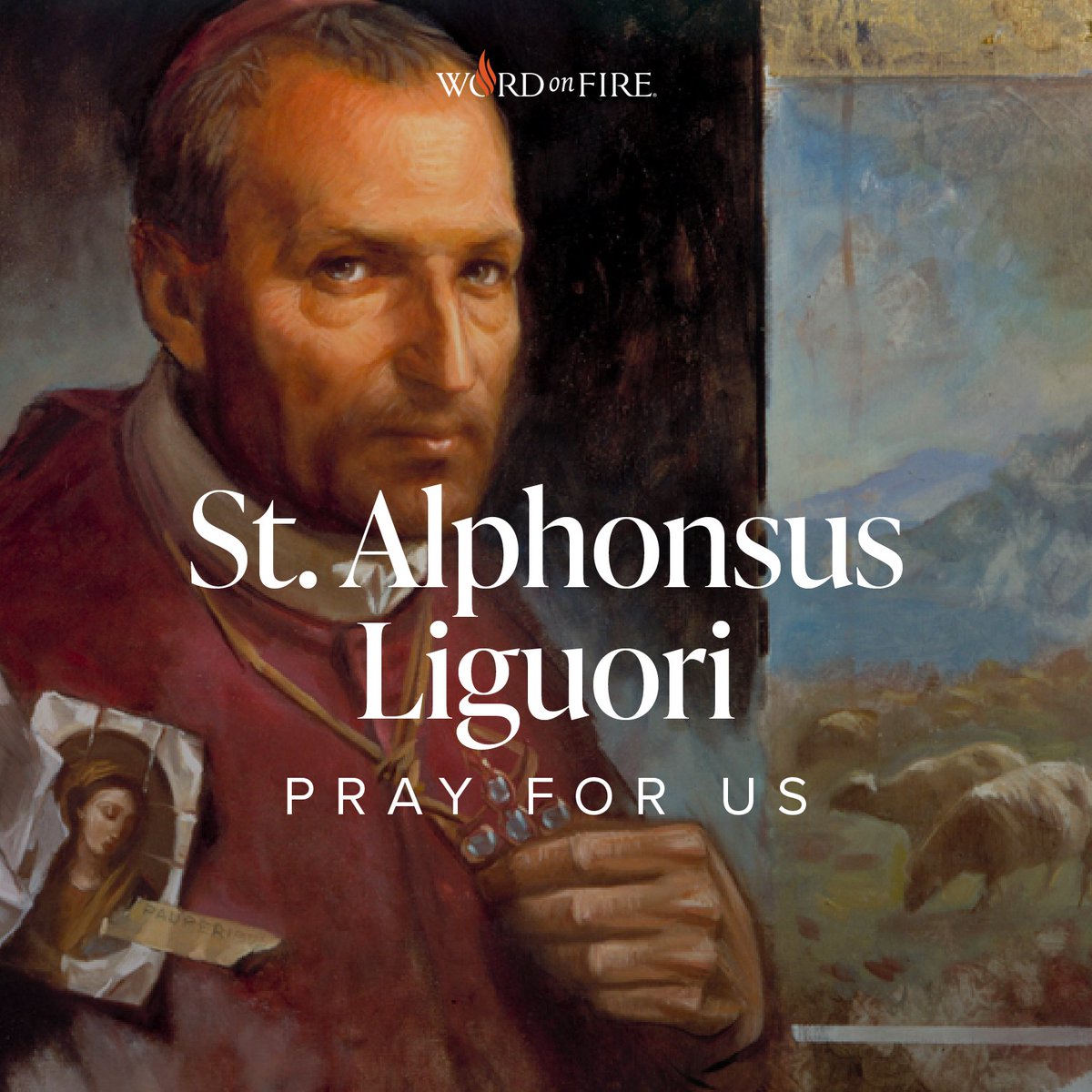 BishopBarron's tweet photo. St. Alphonsus Liguori, pray for us! https://t.co/jWO02baOrV