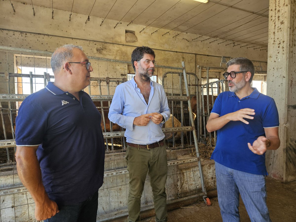 fai_cisl's tweet photo. #Lavoro in #Agricoltura, durante la visita ad aziende agricole nel leccese, il SG @OnofrioRota illustra l'app We-Fai, dove i #lavoratori possono scaricare e condividere opuscoli tradotti in più lingue, sui temi della #disoccupazione agricola e #sicurezza nei luoghi di lavoro. https://t.co/VtjLBIIFyl