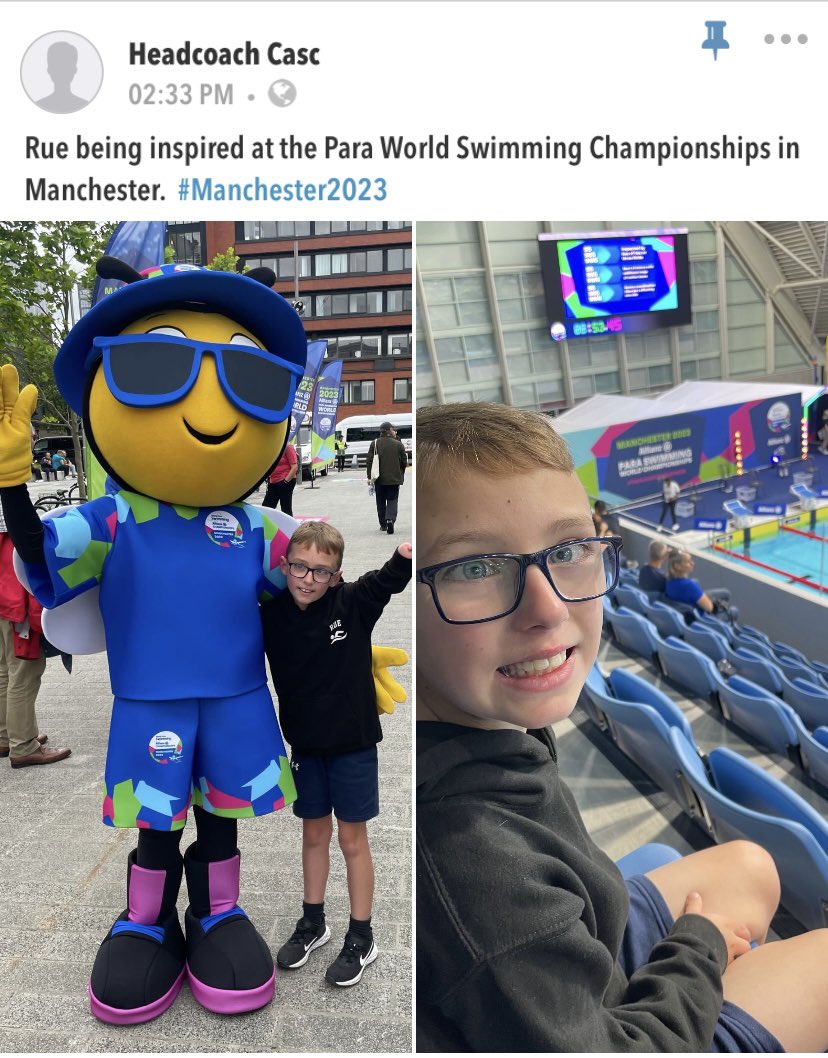 #Manchester2023 an inspiration for Team Clevedon