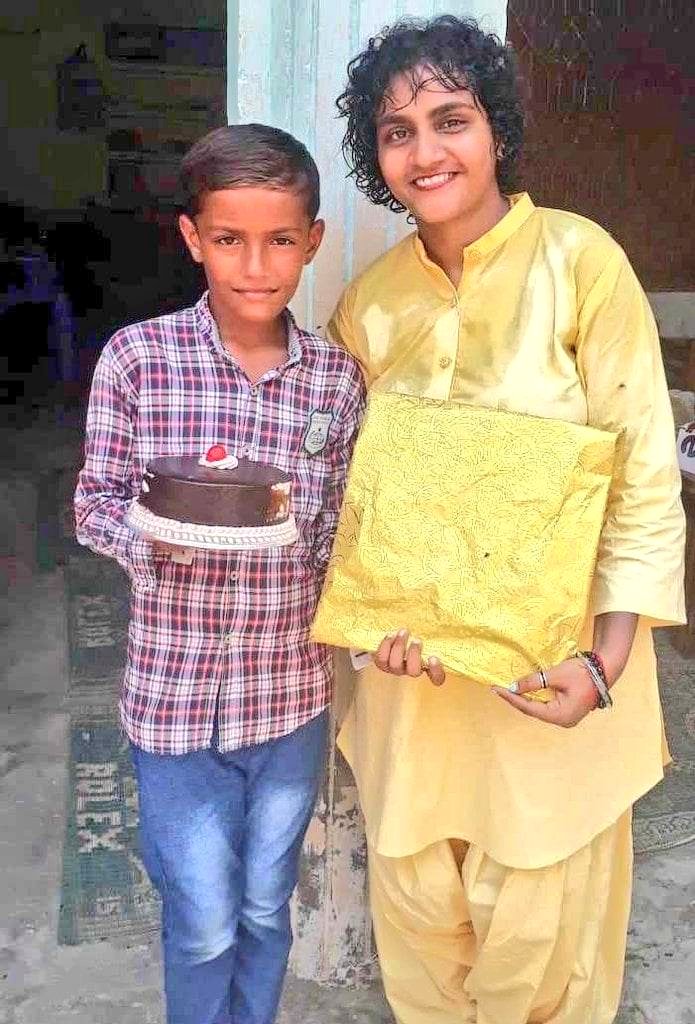 welfare_one's tweet photo. OWMS-MANAK 

Toba, Zain and Ali Hamza (Drop-out; newcomer) had a birthdays in July but due to my illness we couldn't wish them at that time. 

Today we wish all of them a birthday with a present. Ali Hamza celebrated very first time his birthday. https://t.co/GG8qIH4HnB