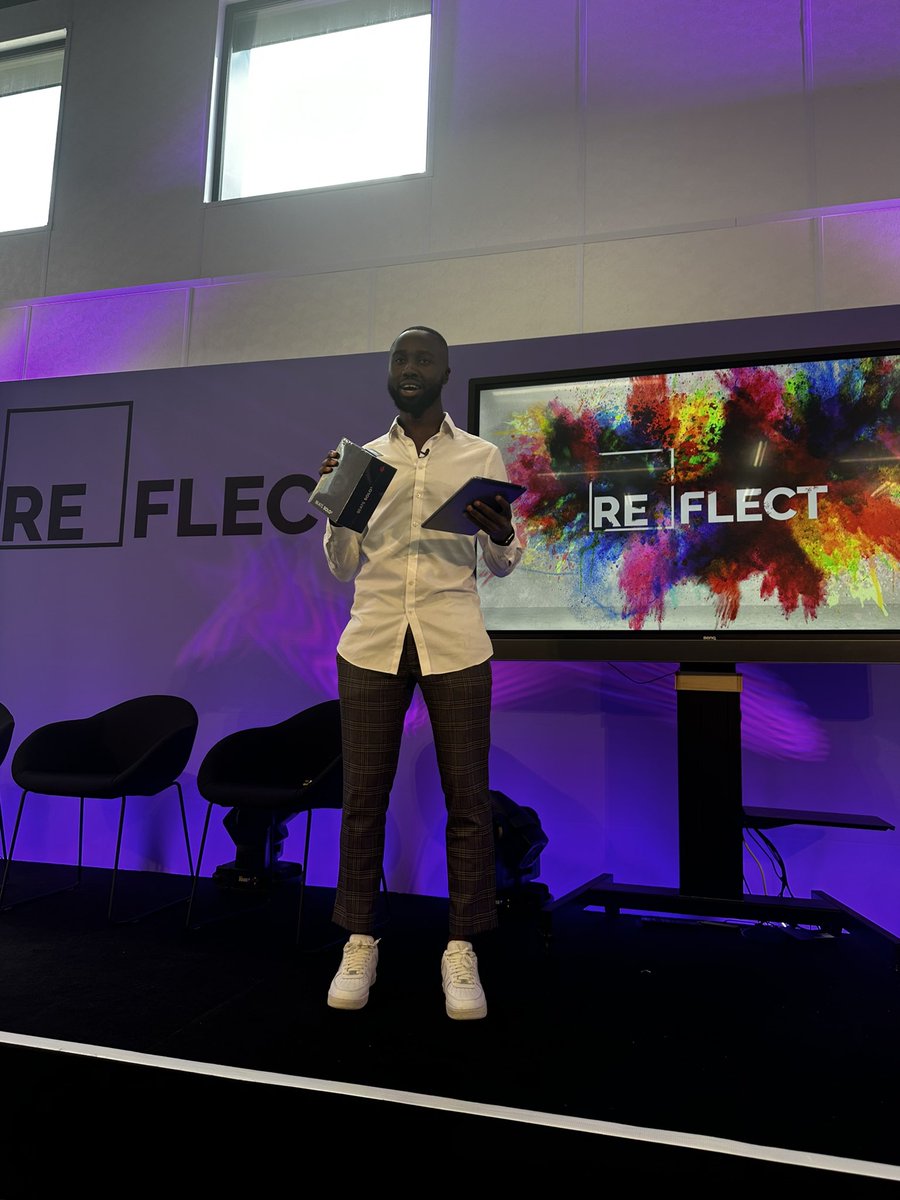 WeAreRSGroup's tweet photo. Today’s host is George Imafidon, an award winning humanitarian engineer and social impact leader from Peckham, South London.
#REflect2023 #GEMinSTEM https://t.co/jJjweJDXP5