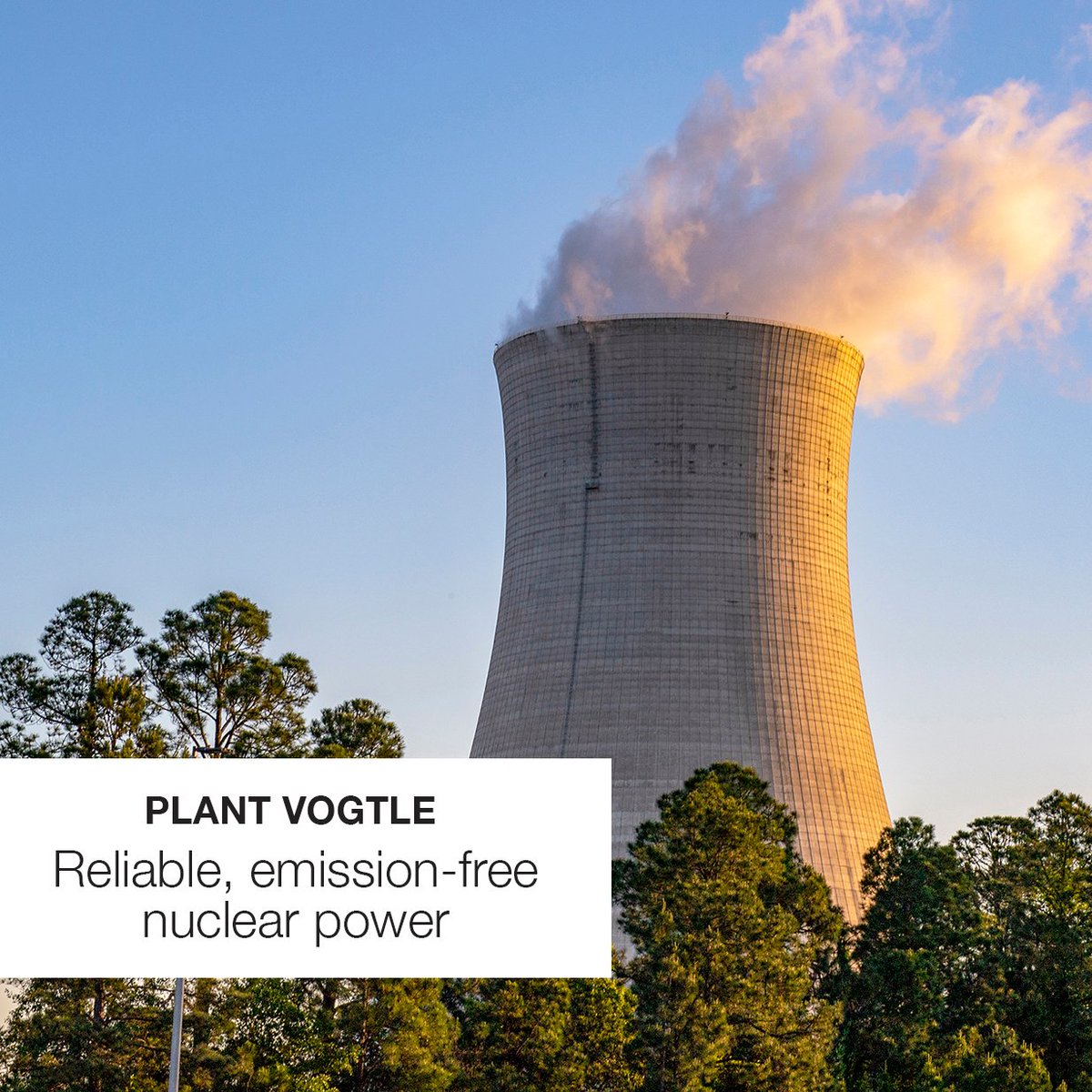 CarrollEMC's tweet photo. Exciting news! Plant Vogtle Unit 3 is online and operating safely. What does this mean for Carroll EMC members? 60 to 80 years of safe, reliable, emission-free energy generated by the first new nuclear unit in the U.S. in over 30 years. #VogtleUnit3 #NuclearEnergy #CleanEnergy https://t.co/N2Sr6ul1qk