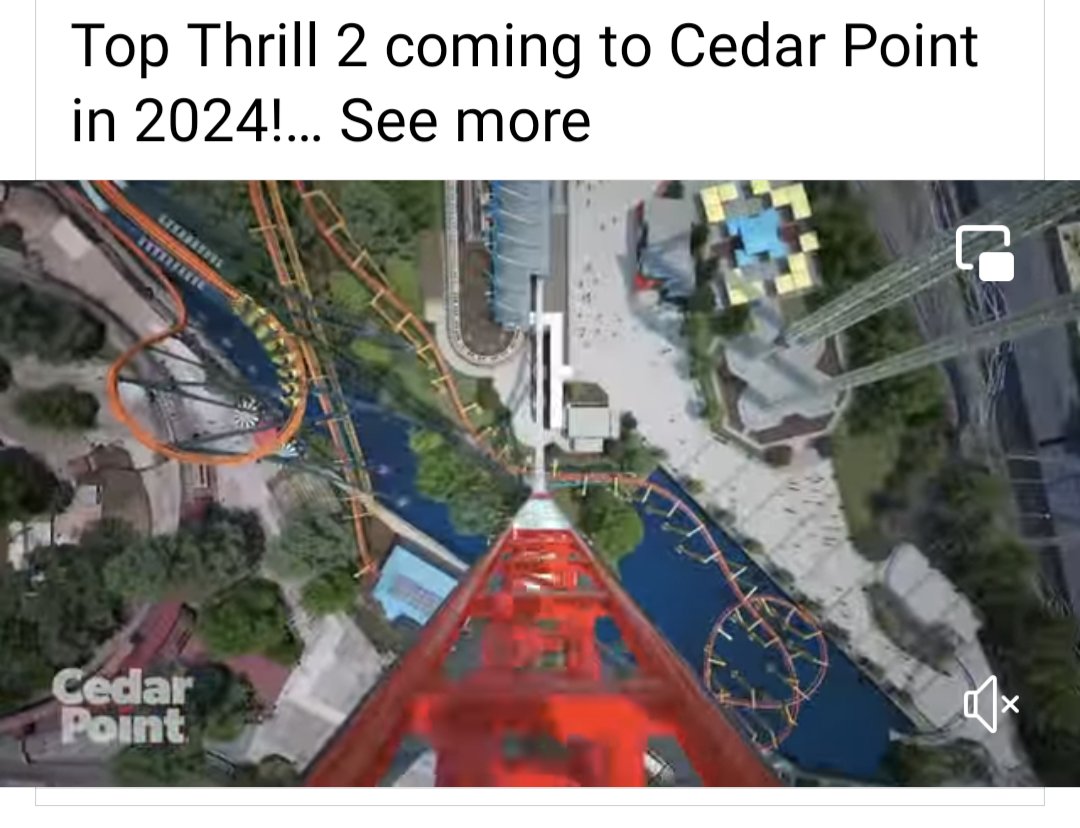 Animal_1971's tweet photo. This ride is going to ROCK!!! I am so looking forward to this view. That moment of weightlessness before you start back down only to get launched to 120mph from a running start. Dude, I'm salivating here. Great job @cedarpoint #TTD2 https://t.co/5qhLHKHiN6