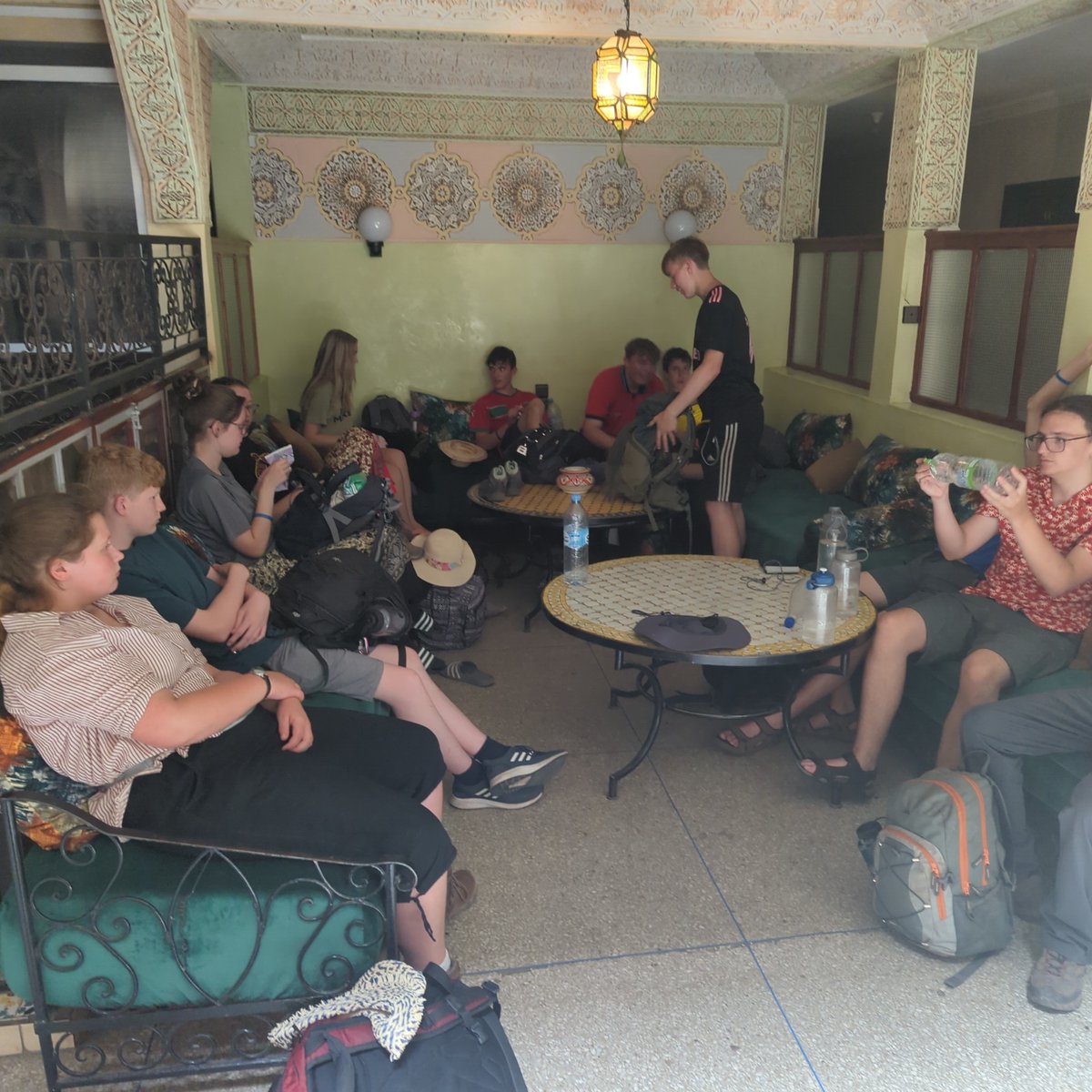 ExpeditionsTAHS's tweet photo. Bags are packed, they're all shopped out. We're about to start our journey to the airport and home. See you all soon. https://t.co/jJrZdCXHLP