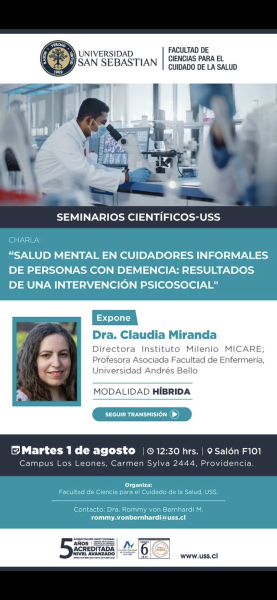 Hoy a las 12:30 estaré presentando en la USS (modalidad híbrida) 👇🏻<a href="/micare_chile/">MICARE</a> 
c5105.tv3.masterbase.com/MB/43BE8FF8FC2…