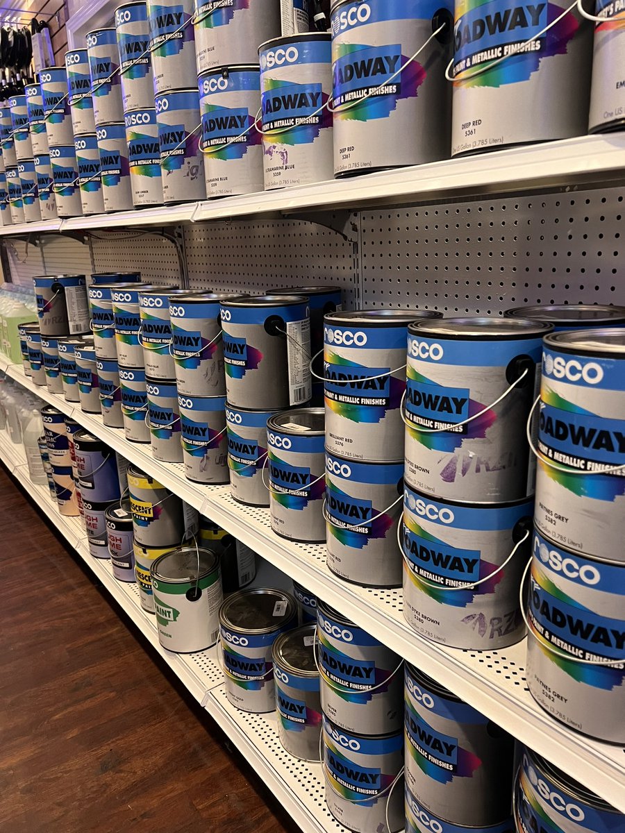 rzilighting's tweet photo. Did you know RZI has a full inventory of Rosco theatrical paints?
Orders@rzilighting.com https://t.co/ur0lEAj5tl