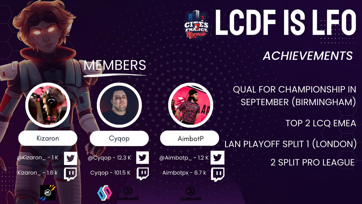 Our team <a href="/LCDF_Apex/">LCDF</a> is looking for an org for #ALGS Championship in Birmingham in september, 2 millions$ to win. 

Contact : @Withmassitude // contactesport.mas@gmail.com

🔁 RT + @ le club qu’on devrait représenter👀