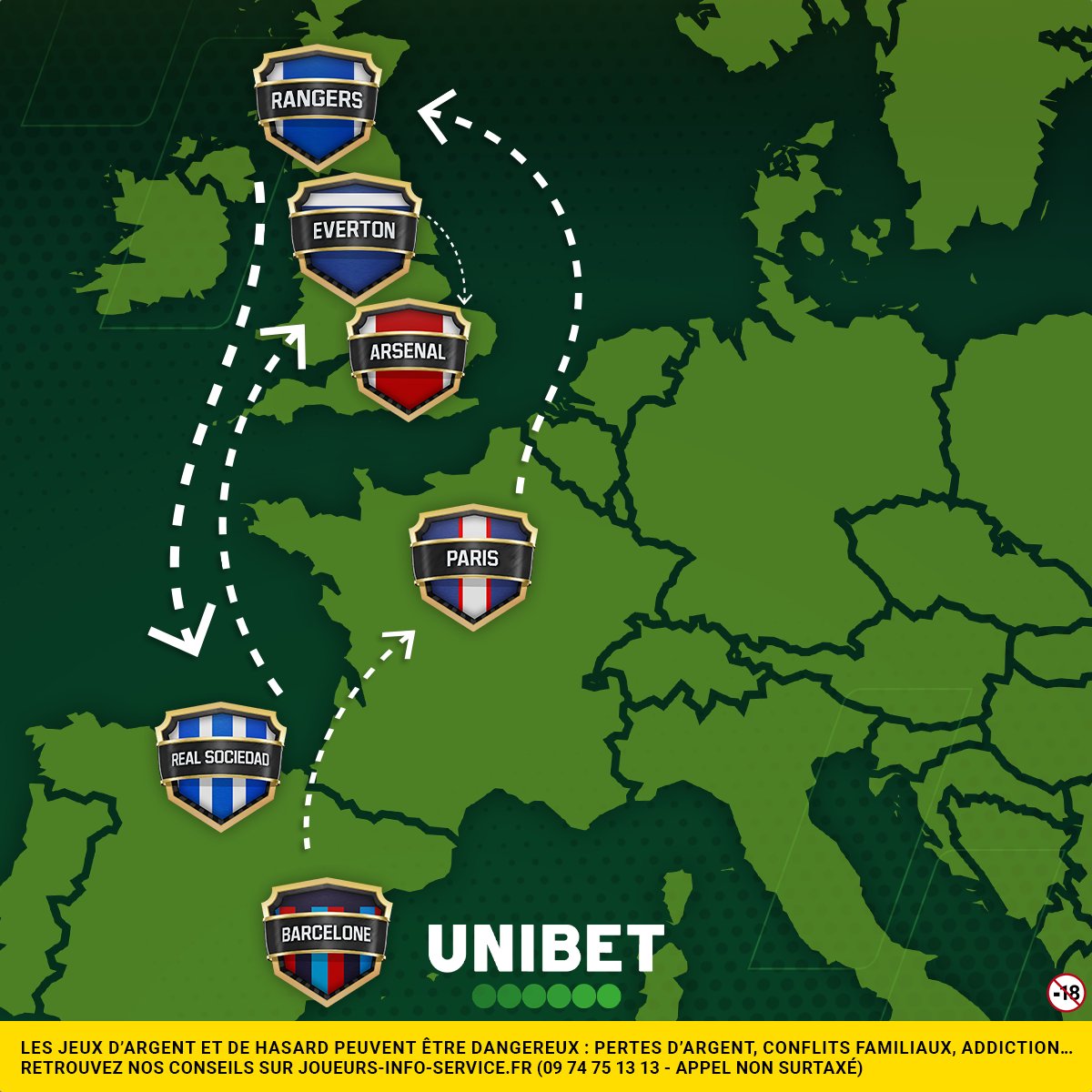 UnibetFrance's tweet photo. 🤔 𝐃𝐞𝐯𝐢𝐧𝐞 𝐥𝐞 𝐣𝐨𝐮𝐞𝐮𝐫

🤑 10x20€ de Freebets à gagner si tu as la bonne réponse !

👉 RT + ton pseudo.
🍀 TAS demain.
📄 https://t.co/DB69daJobC https://t.co/pLgKd4aPdp