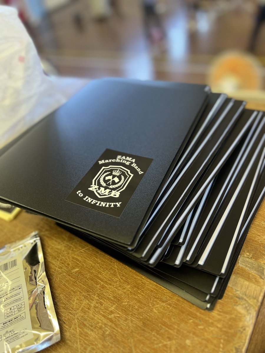 新チーム名になって早4ヶ月！
オリジナルステッカーもできました🙆‍♀️かっこいいー！！
#座間　#マーチング　#ZMB