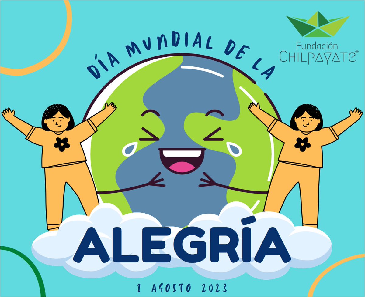 FundChilpayate's tweet photo. Cada #Chilpayate 💚es único y manifiestan su alegría😀 por medio de la risa 😂o la sonrisa😁, aunque también es cierto que la alegría provoca manifestaciones de todo tipo, desde saltos🪂, maromas🤸♀️, aplausos👏, bailes💃🕺, etc.
#DíaMundialDeLaAlegría 😃 #ActitudChilpayate 💚😊 https://t.co/uyqb403Sa5
