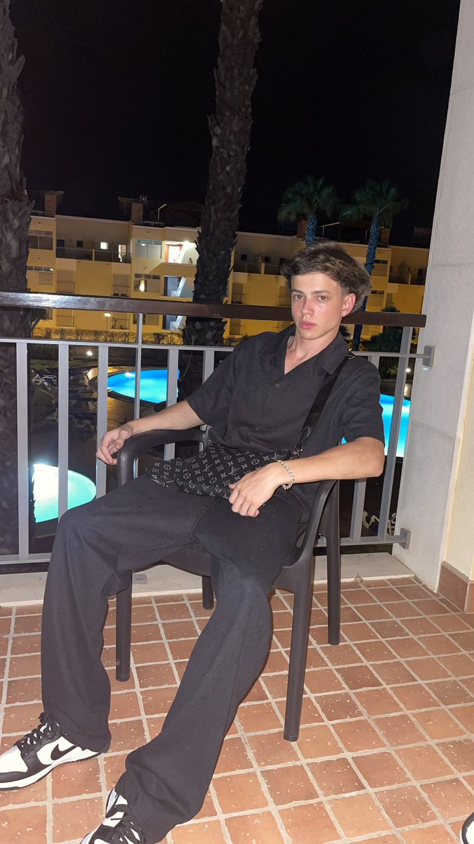All black