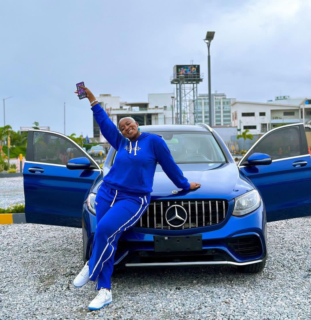 legitngnews's tweet photo. Give your dreams all you've got, and you'll be amazed at the energy that comes out of you!
The famous and hardworking Nigerian DJ Dimple has acquired a blue Mercedes Benz!
Congratulations to her👏👏
📸: @djdimplenipple (Instagram)
#legitng #legitposts #djdimplenipple #tiesdayblessings