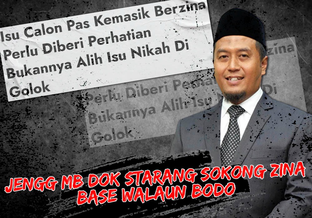 ThePenaTajam's tweet photo. CALON PAS KEMASIK BERZINA PERLU DIBERI PERHATIAN. BUKANNYA ALIH ISU NIKAH DI GOLOK
#CalonPAS
#PASKemasik
#TolakPN
#TolakPAS
#SPRM
#PDRM
#KesZina
#PRN https://t.co/0gBIlhaEs6