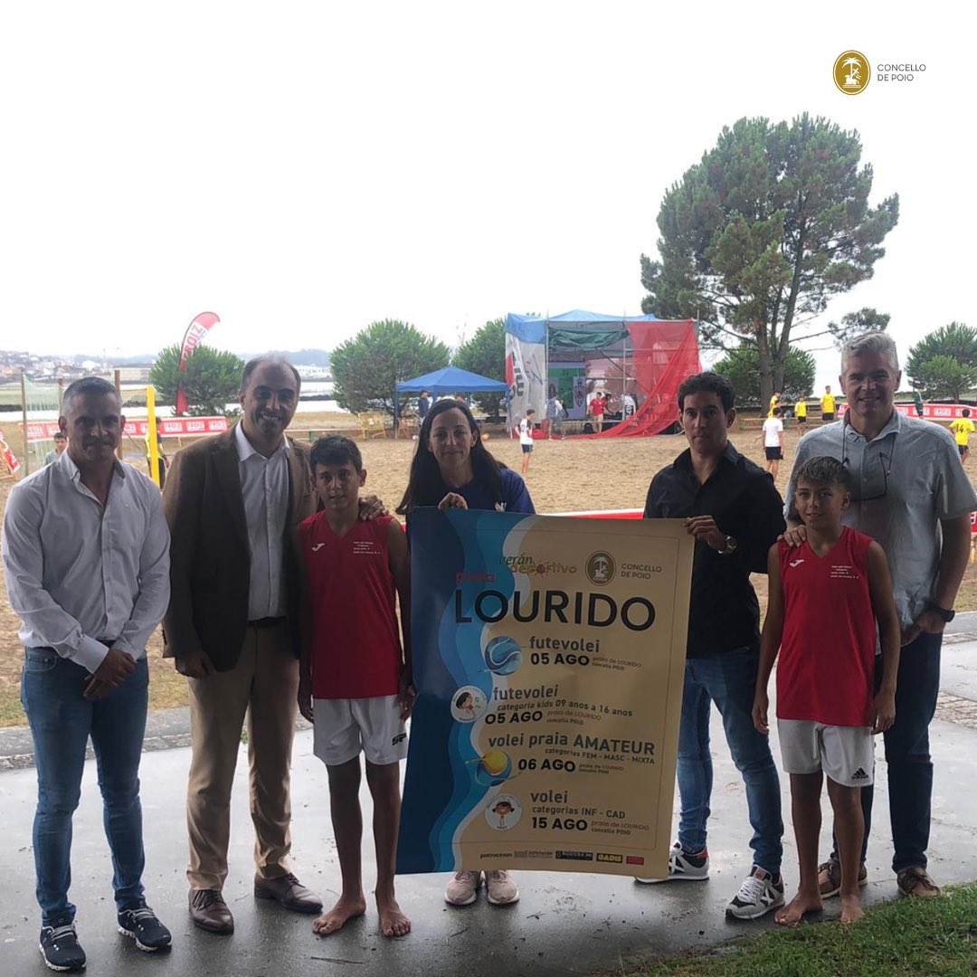verandeportivo's tweet photo. 🎤RUEDA de PRENSA en #ConcellodePoio , donde hemos presentado el programa de deportes de verano- Verandeportivo 2023. 
.
Nos ha acompañado el alcalde Ángel Moldes😊y jugadores representando las distintas modalidades en competición 🔝FUTEVOLEI + VOLEY PLAYA +BEACHSPORTSKIDSTOUR. https://t.co/iIWP72UIxn