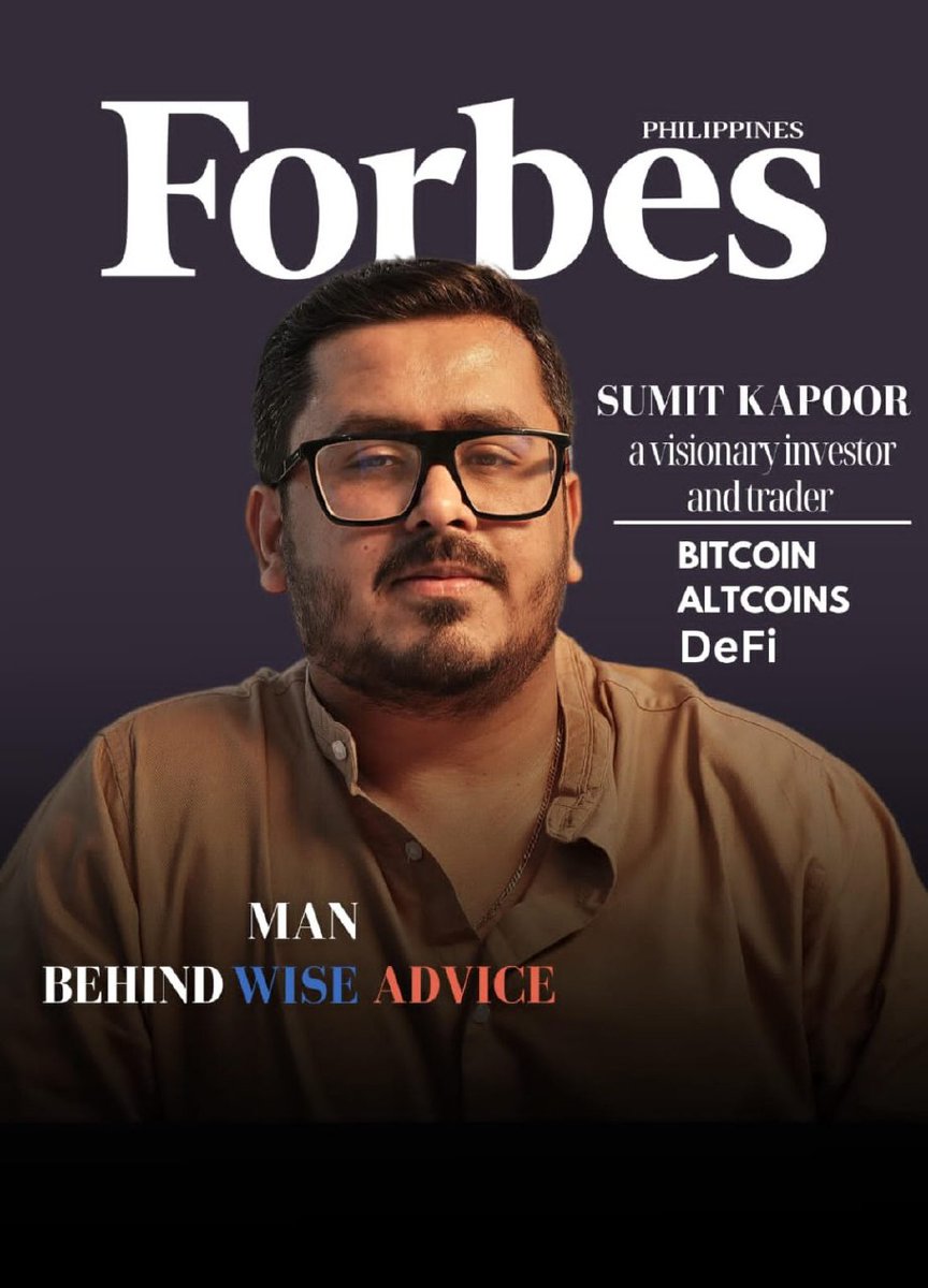 Wise Advice (@wiseadvicesumit) on Twitter photo Thank you, Forbes Morocco and Philippines, for recognizing my work in the crypto space. 🙏🏼
It’s an honor and a privilege to be featured in such prestigious publications.🚀 <a href="/ForbesCrypto/">Forbes Crypto</a>
Eight years ago, I could have never imagined being here and receiving this much love and Thank you, Forbes Morocco and Philippines, for recognizing my work in the crypto space. 🙏🏼
It’s an honor and a privilege to be featured in such prestigious publications.🚀 <a href="/ForbesCrypto/">Forbes Crypto</a>
Eight years ago, I could have never imagined being here and receiving this much love and
