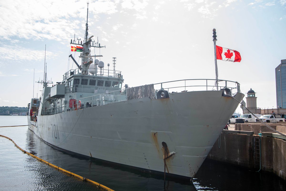 We are proud to raise the Pan-African Flag on our HMC Ships to mark Emancipation Day.  On this day, we reflect on the important contributions that Canadians of African descent have made to our country and to the defence of Canada. #StrenghtinDiversity #EmancipationDay2023