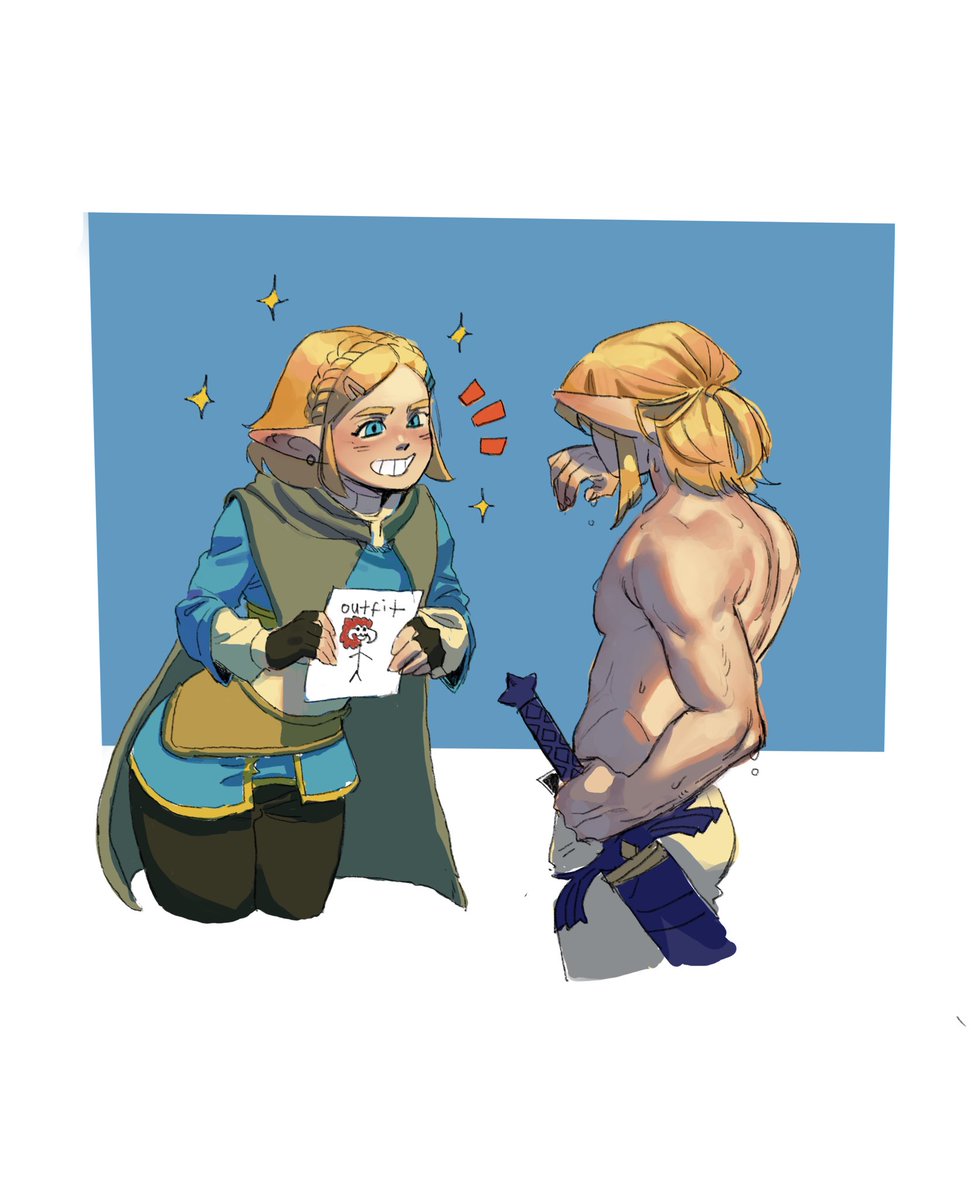 du_dles's tweet photo. Zelda and Link smut short comic :) 
🧵1/5

p.s. for everyone who’s seen the tiktok, start from “🧵3/5”
#ZeldaxLink #smut #fanart #comic #nsfw https://t.co/77FM7vWkcJ