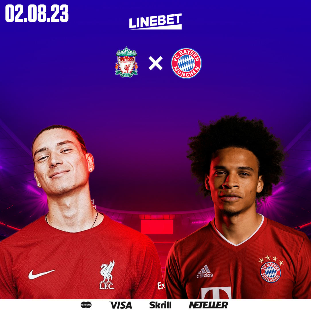 linebet_com's tweet image. 🔴A powerful confrontation in the preseason🔴

💰Register with a promo code CASHTIME and get a $100 BONUS and other unique prizes💰

#liverpoolfans #liverpoolnews #bayernmunich #bayernmunchen #neuer #davies #coman #gnabry #musiala #kimmich #sane #mane #salah #nunez #gakpo