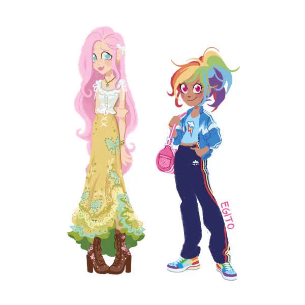 Follow up tweet with full body designs for the Mane 6 ⋆:°*.。༅:*゜:*:✼✿