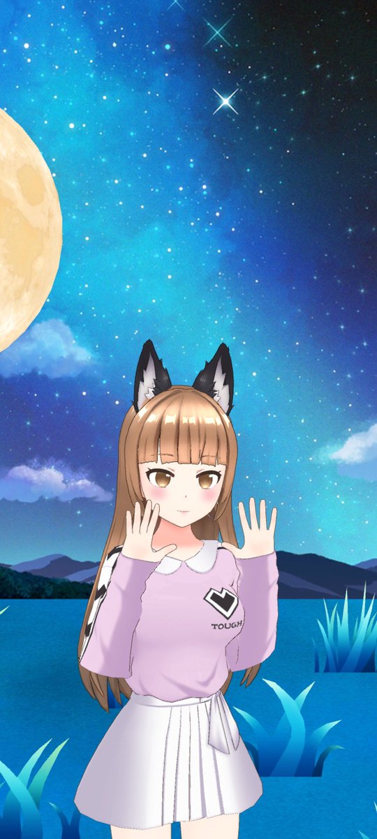 ney__97's tweet photo. Ahhh que bonito todo, el live de hoy fue cortito pero me topé con esta belleza, tengo tigurón en la cabeza jajajaj💗💗 #REALITY_Moon #Vtuber https://t.co/pfyqT13nhm