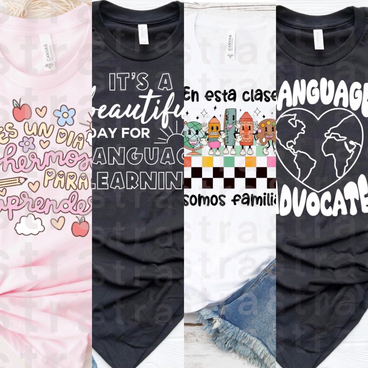 Back to School Sale 🎉🛒 25% off all our tees! Maestraco.com