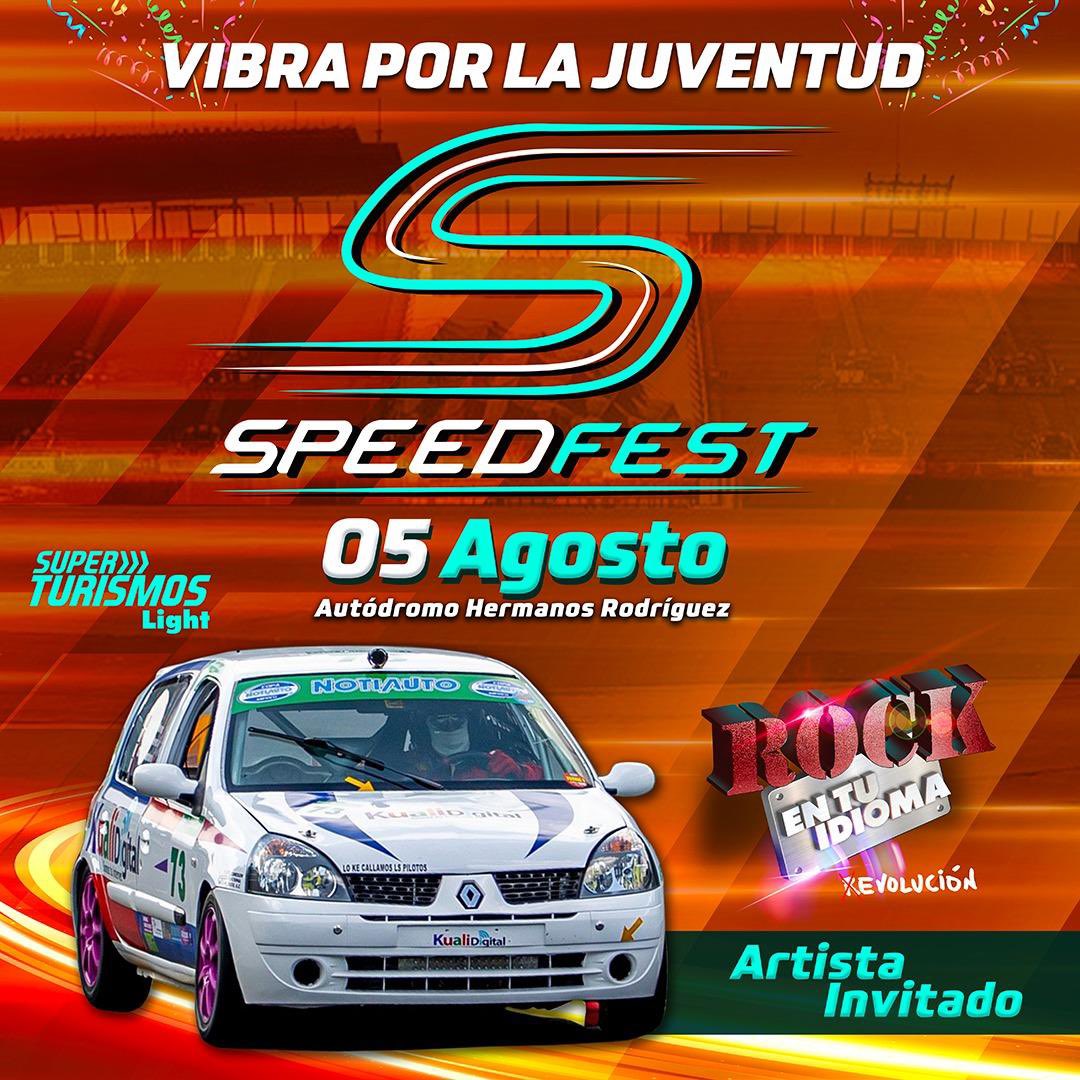 ¿Te gustaría ir al #SpeedFest este 5 de agosto en el #AutodromoHermanosRodriguez? 

Conexion360 junto con #Surman y El #ConejoCantu te invitan 🏁

Tenemos pases dobles, participa en nuestro perfil de Instagram: revistaconexion360