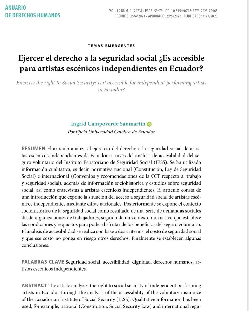 📕 Presentamos el volumen 19 N°1 (2023) del Anuario de Derechos Humanos del Centro de Derechos Humanos de <a href="/derechouchile/">Facultad de Derecho</a> 

Te invitamos a leer el Anuario y usarlo en tus investigaciones! 
Link de descarga: linktr.ee/cdhuchile 📩
