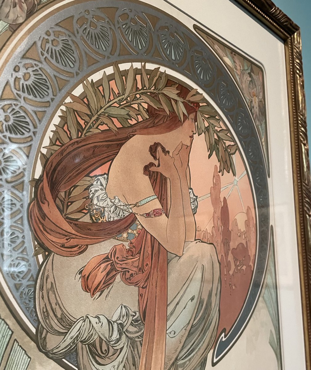 ‘Art exists only to communicate a spiritual message.’

The work of Alphonse Mucha is beyond beautiful.

Photos taken at Palau Martorell, Barcelona.