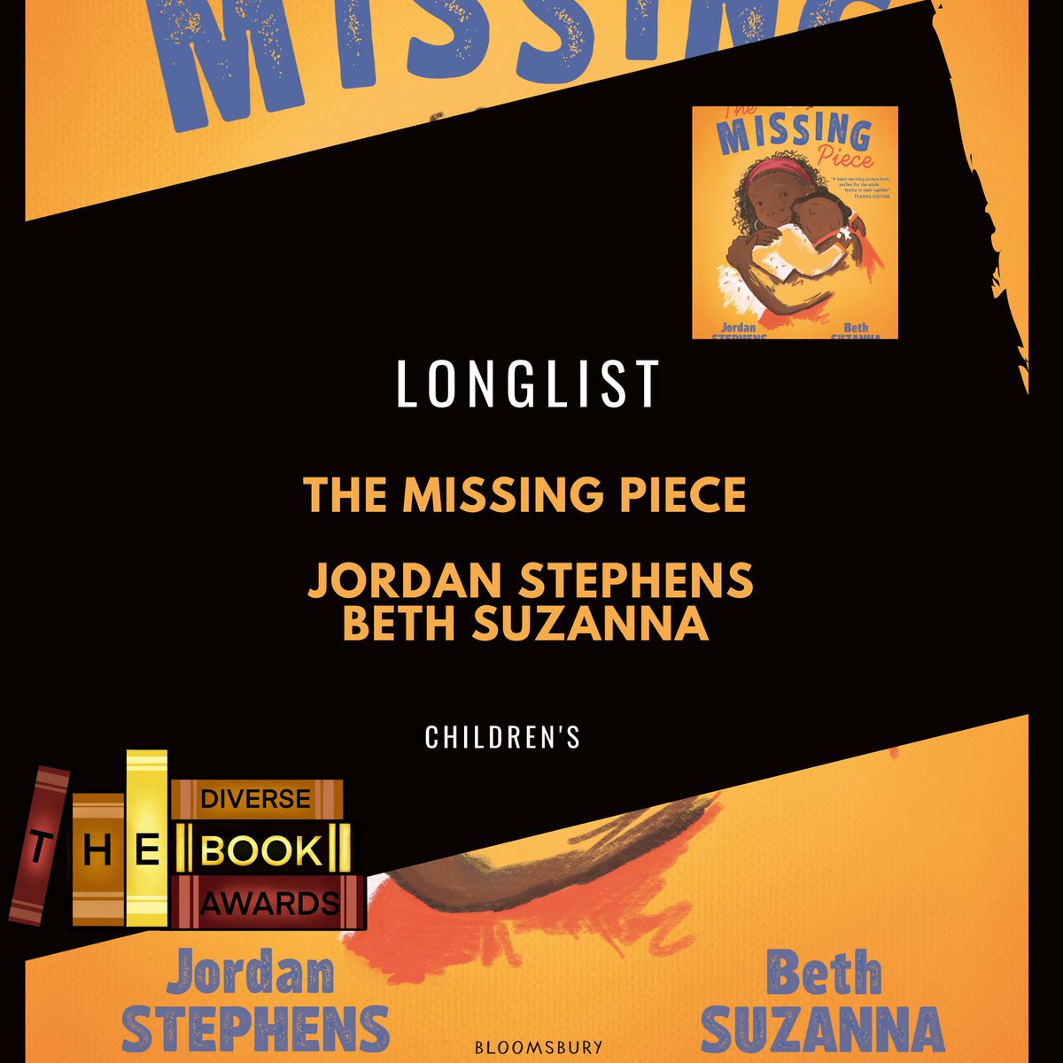 We are thrilled to have two incredible titles on @The_DBAwards incredible longlist! A huge congratulations to Mary Watson and her novel Blood to Poison, and to Jordan Stephens and Beth Suzanna and The Missing Piece! 🎉 🎉 

#TheDBAwards #diversebooks