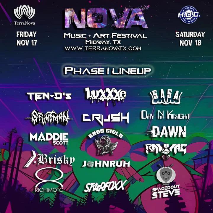 Deonaa__'s tweet photo. midway Texas just got a whole lot cooler

Join us in November for year 1 of NOVA ART &amp; MUSIC FESTIVAL

2 nights of tunes, camping and art installations that are out of this world 🪐

https://t.co/MCt4PAkFEq for tickets use code: hoodrat for $$$ off @ checkout https://t.co/Hjhi0djMIG