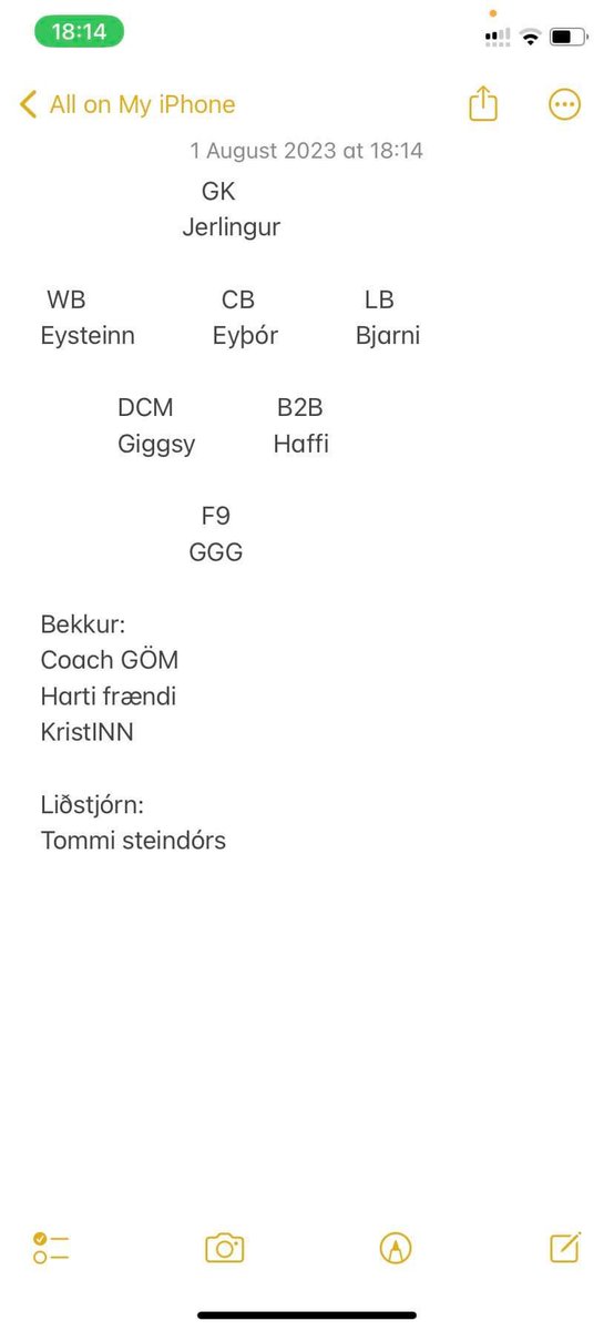 🚨Þórsmörk🐛 vs Sóknarprestar🙏🚨

🏆- BolaCup🏆
🏟️- Leiknisvöllur
⏱️- 21.00
☀️- BONGÓ

Prestarnir jörðuðu okkur fyrir 2 árum en nú er tími fyrir Þórsmörk til að rísa upp frá dauðum, því allt getur nú gerst í BolaCup.

Byrjunarlið dagsins ⬇️

Liðstjórn 👀