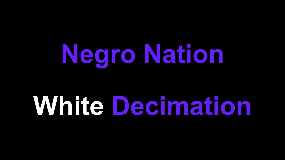 Take_USA_Back's tweet photo. #NegroNation #WhiteGenocide #Whites #MAWA #Trump @RepMTG @HawleyMO @laurenboebert @RepChipRoy @Rep_Clyde @Jim_Jordan @SenatorBraun #SCOTUS @allenjacksonmin @PastorMattHagee @jackngraham @elonmusk @JesseKellyDC @BillMelugin_ #Tucker #FoxNews #Newsmax #OAN #MAGA #AmericaFirst #USA https://t.co/GpzAynCuow