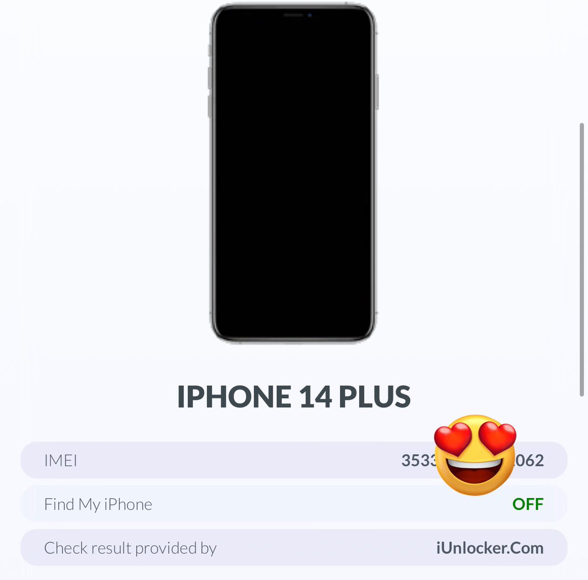 techgsmunlock's tweet photo. Icloud india 🇮🇳 clean done ✅ 
sold by Reliance retail limited 

Dm for any querry about icloud unlock

#icloud #icloudunlock  #Apple #appleactivationlock https://t.co/QVwuH958lM