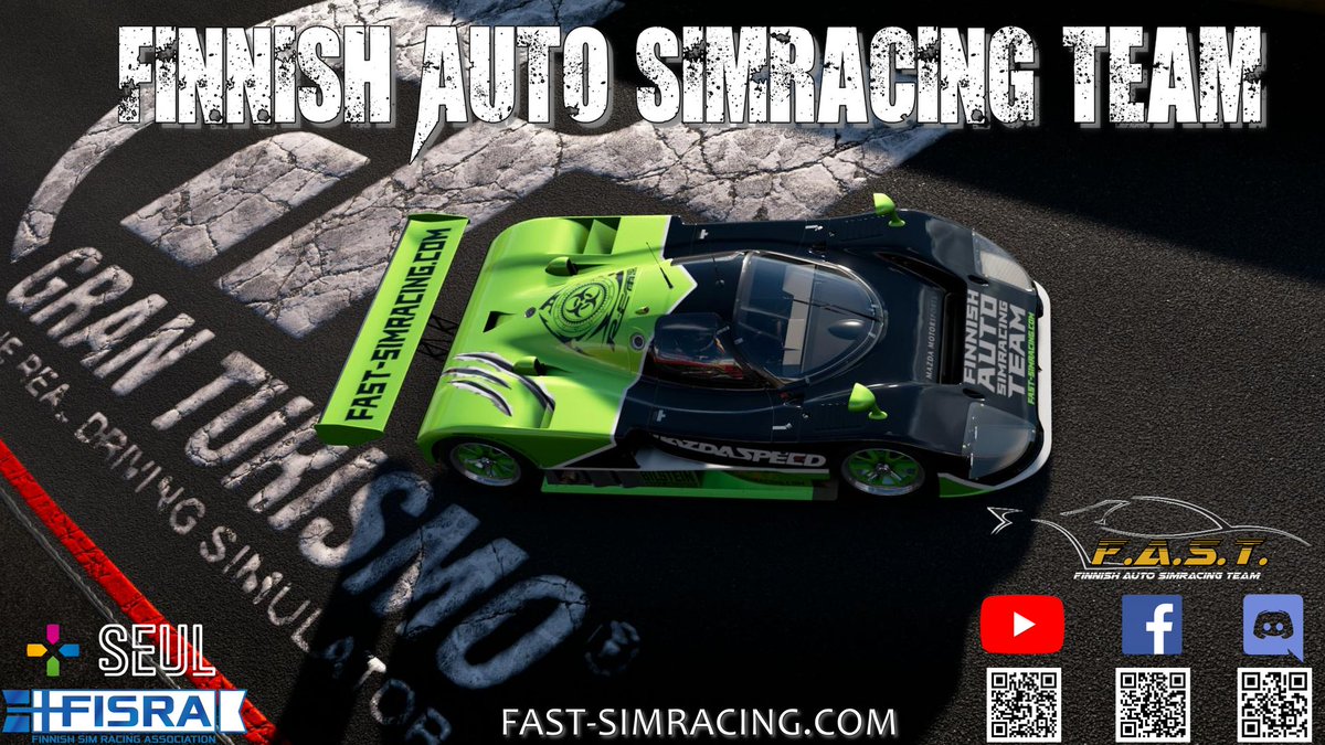 Fast_Simracing's tweet photo. Yhdistys suuntaa jälleen @Assembly0rg  tapahtumaan!

Tule tapaamaan yhdistyksen hallituksen jäseniä ja kokeilemaan upeaa #GranTurismo7 :ää Suomen Elektronisen Urheilun Liiton (@SEUL ry) Gaming Loungessa perjantaina 4.8. 

Nähdään Assyillä!

#SummerAssembly https://t.co/tyzIW9OOrJ
