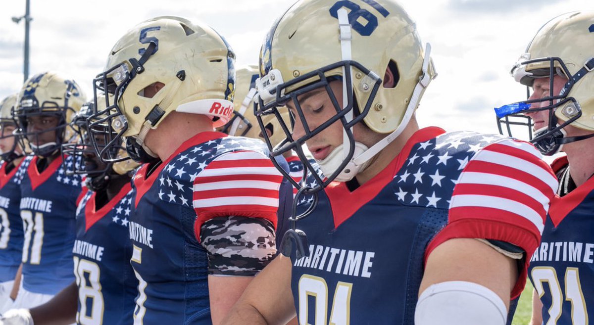 #AGTG After a great conversation with <a href="/AlexTenoa/">Tenoa Alex</a> I’m blessed to receive an offer from Massachusetts Maritime Academy <a href="/bucs_fball/">Massachusetts Maritime Football</a> @Chrisbrister5 <a href="/cyfallsbaseball/">CyFallsBaseball</a>