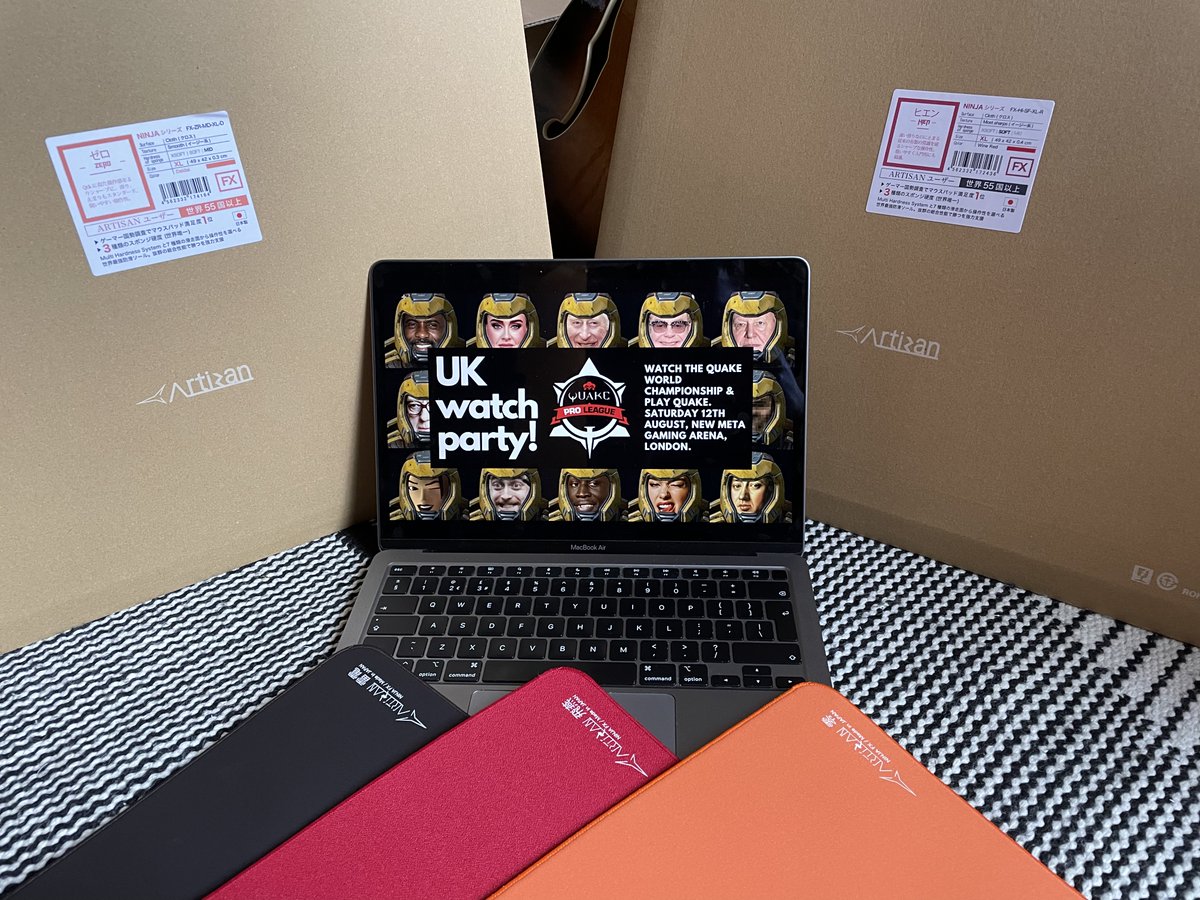 derelict85's tweet image. **WATCH PARTY TOURNEY PRIZES**

- FFA tournament participants will compete for a share of the prize pool which will go to 1st, 2nd and 3rd place
- participants in the top 8 will receive ARTISAN mousepads thanks to the generosity of @uNleashed_jp 

More on prize pool below 👇