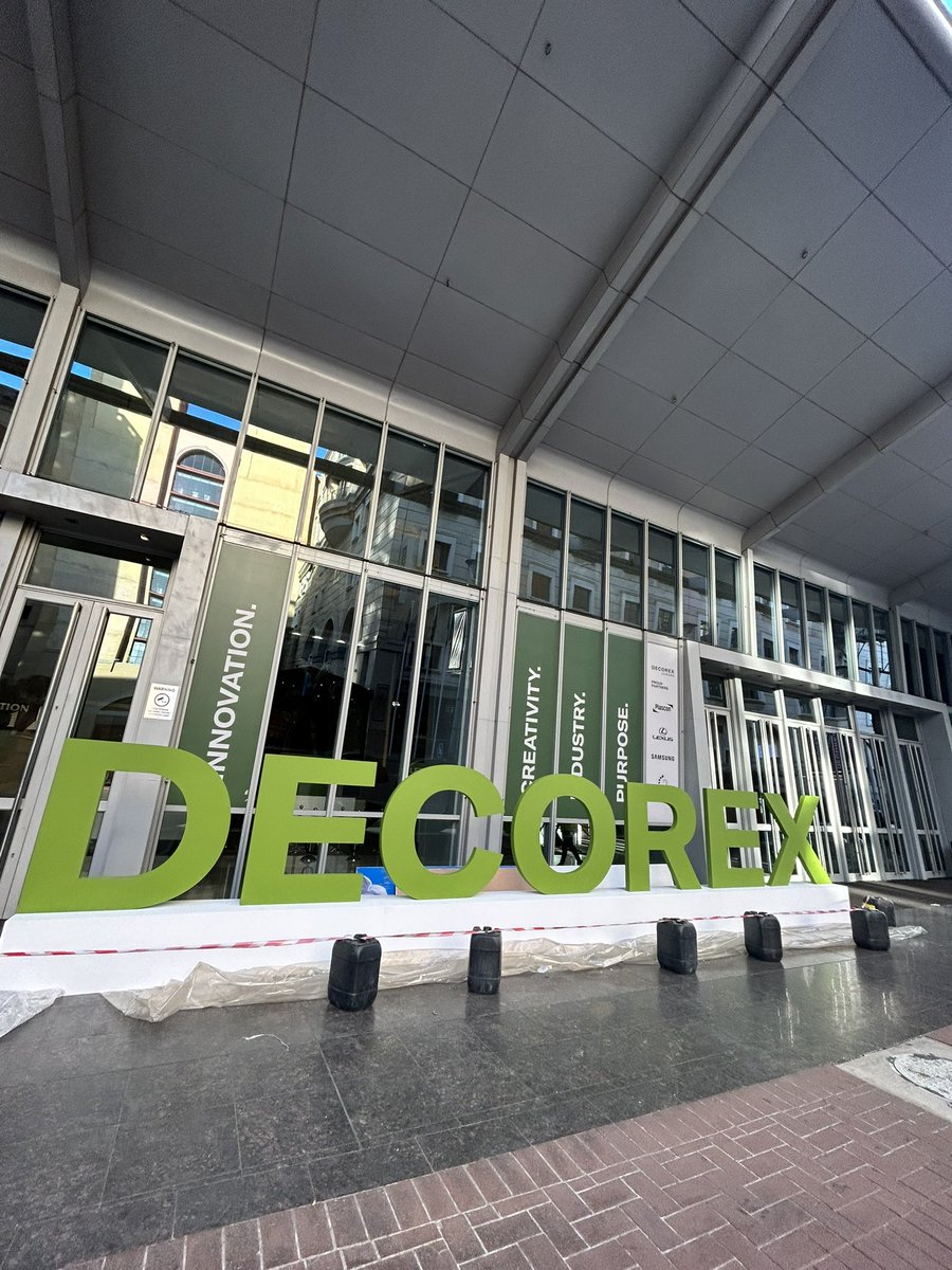 That time again 😍 #Decorex #designAfrica