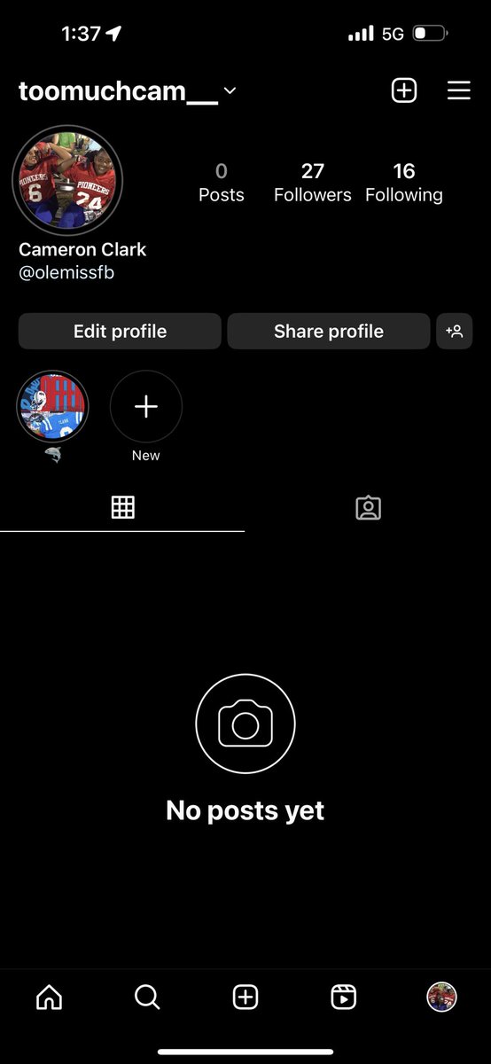 CamClark35_'s tweet photo. I need all my ole miss fans to go follow my new insta account🐋🐋. My last one got hacked https://t.co/gzUtd4o0lz