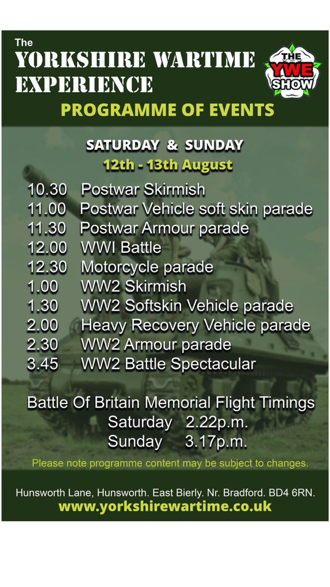 Yorkshire Wartime Experience tweet media
