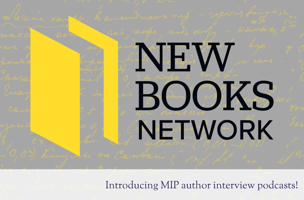 MIP is proud to announce that we have recently partnered with the @NewBooksNetwork to produce podcast episodes featuring interviews with MIP authors! Learn more and hear our first episode at wmich.edu/medievalpublic… #MedievalTwitter